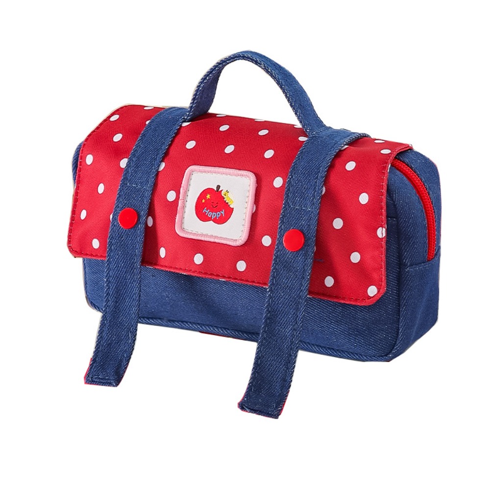 Aesthetic Large Pencil Case Pouch - Estuche de Lápices Vaquero de Mezclilla
