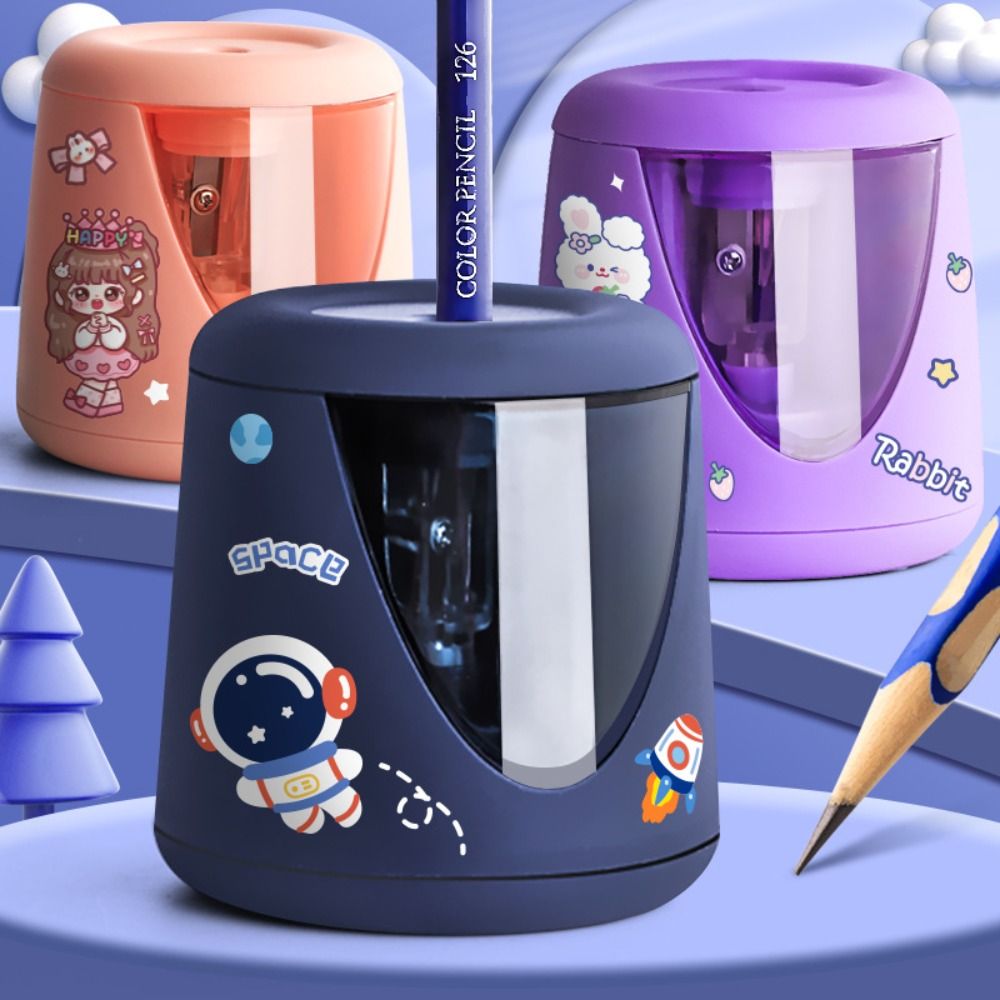 Suministros de Oficina y Escol - Electric Pencil Sharpener Usb reseña y precio