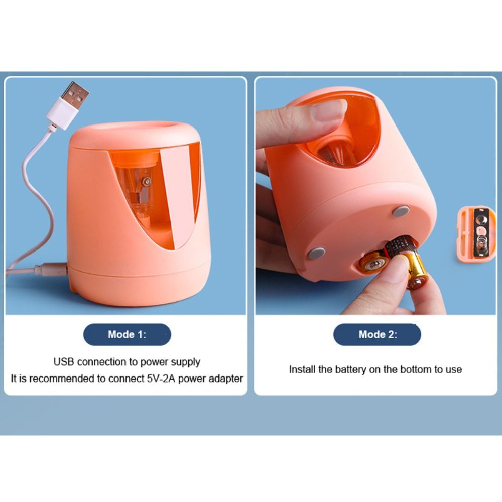 Suministros de Oficina y Escol - Electric Pencil Sharpener Usb reseña y precio