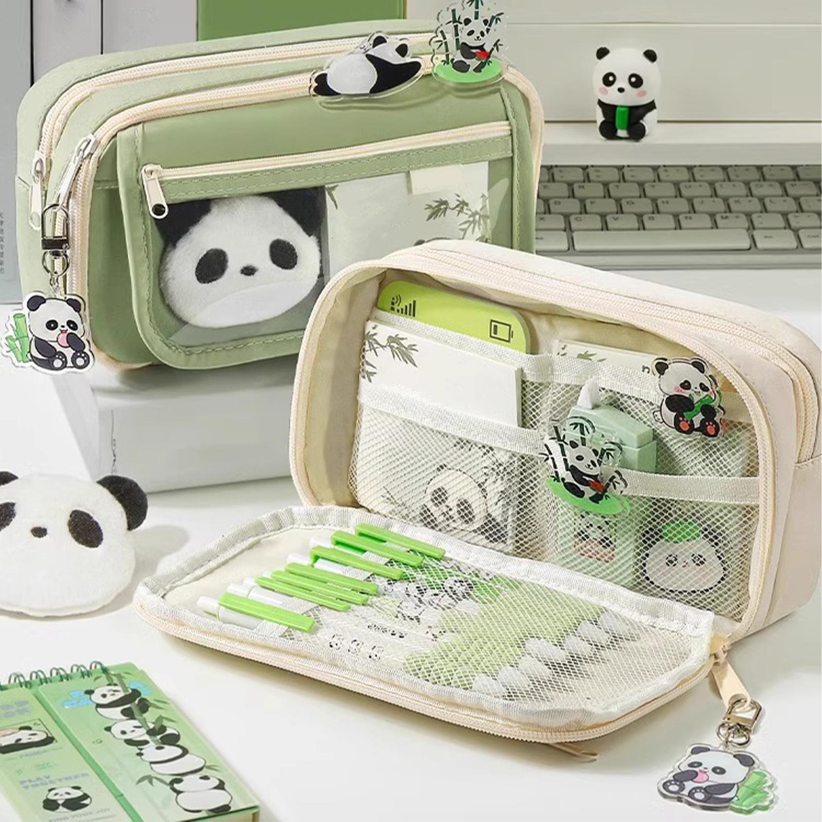 Estuche estético para lápices  - Aesthetic Large Pencil Case Pouch reseña y precio