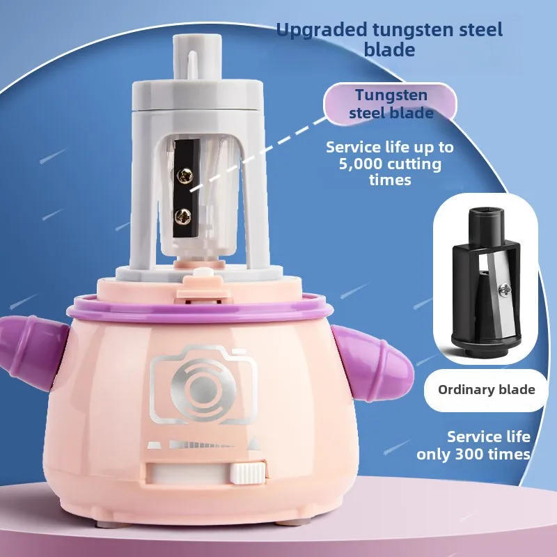 Sacapuntas eléctrico automátic - Electric Pencil Sharpener Usb reseña y precio