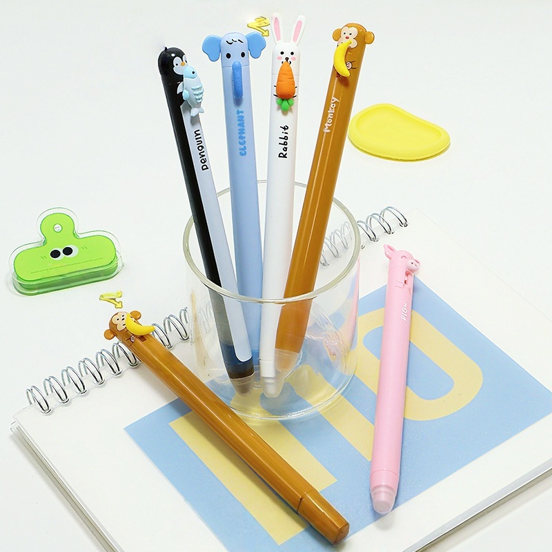 Bolígrafos retráctiles de gel  - Retractable Eraser Pen Click reseña y precio