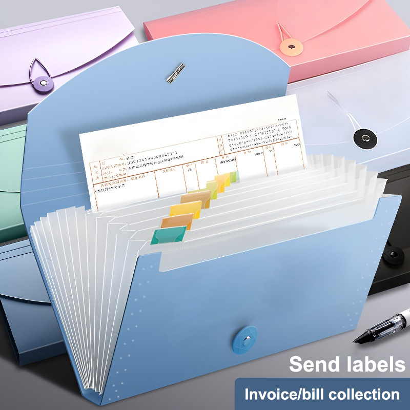✰ ✪ Carpeta de Archivos Expand - Expandable Accordion File Folder 13 Pockets reseña y precio