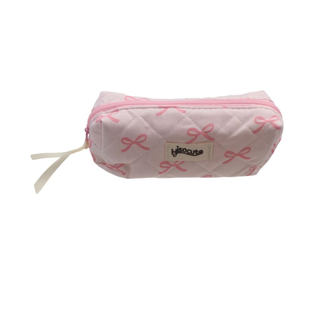 Estuche de papelería con lazo, - Aesthetic Large Pencil Case Pouch reseña y precio
